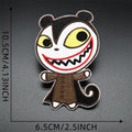 Halloween Iron-On Patches for Clothes Embroidery Pumpkin Ghost Devil Decor Set