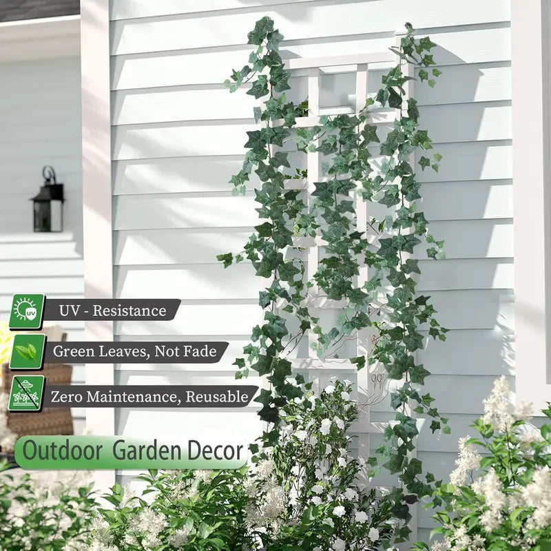 Artificial Ivy Garland 1.8m - Fake Greenery Vines for Home & Wedding Decor