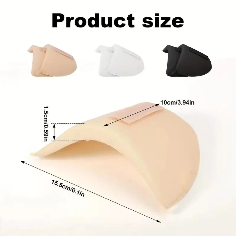 Unisex Thickened Breathable Sponge Shoulder Pads for Dresses Jackets Sewing Accessories
