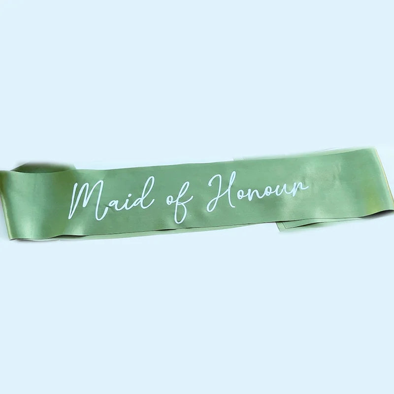 Bride To Be Sash for Bridal Party, Bachelorette & Wedding Engagement Decor