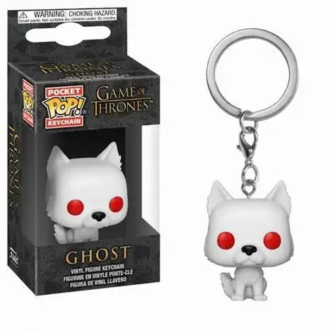 Collectible Funko Pop Movie TV Character Keychain - Jon Snow Daenerys Drogon Night King
