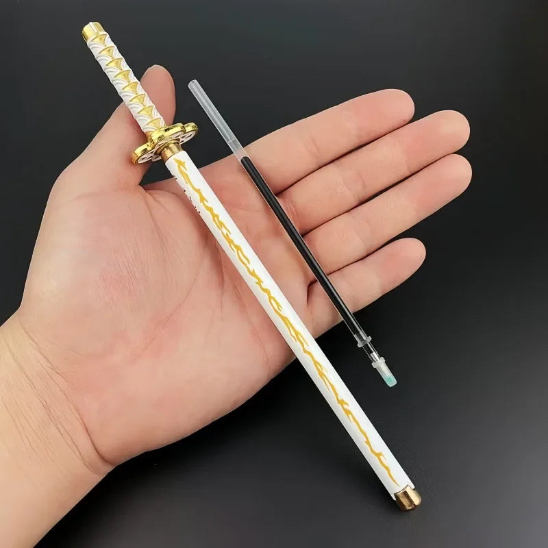 Anime Character Signature Pen with Kamado Tanjirou & Giyuu Giyuu - Children's Gift