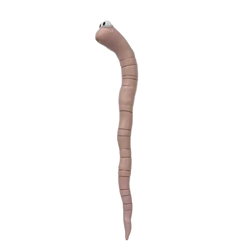 Cute Thirsty Worm Plant Decor for Indoor & Outdoor Gardens - Playful Ornament