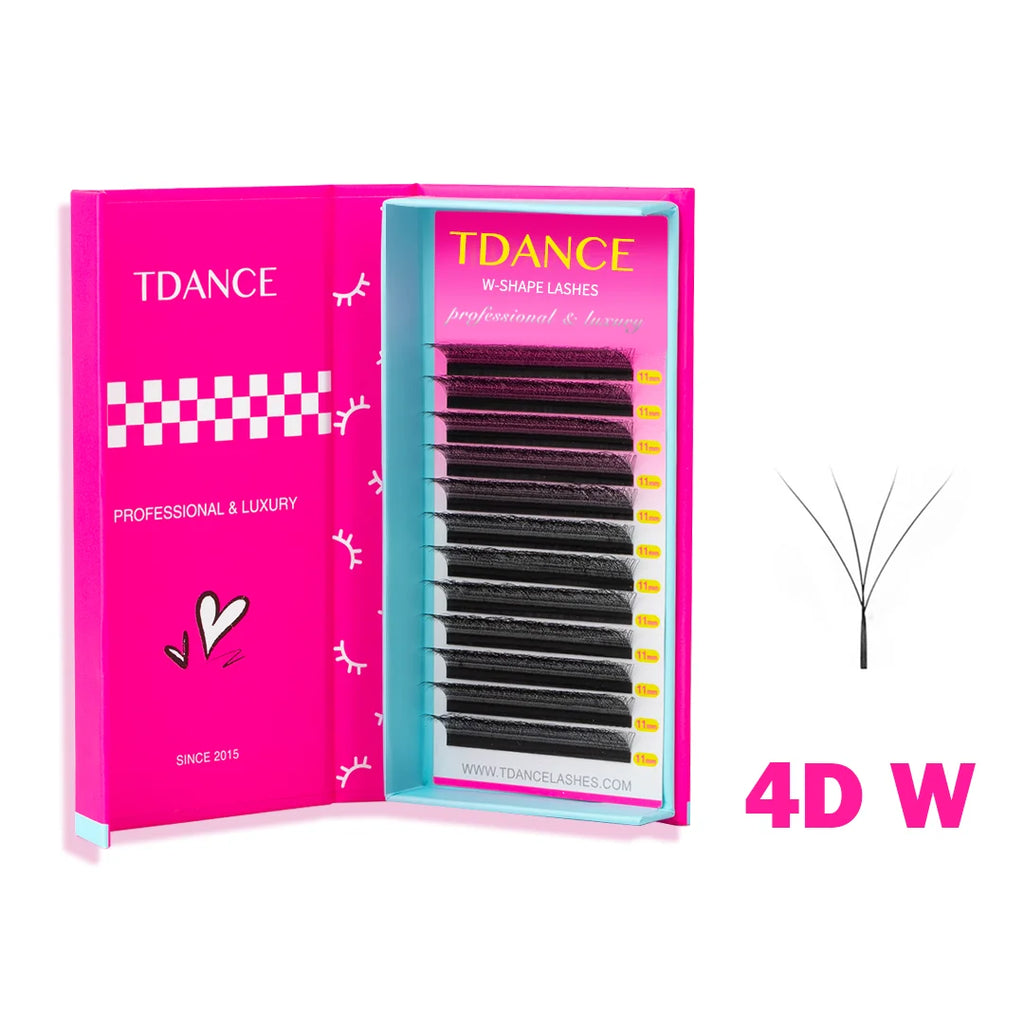 Premium W Shape False Eyelash Extensions for Volume & Natural Look