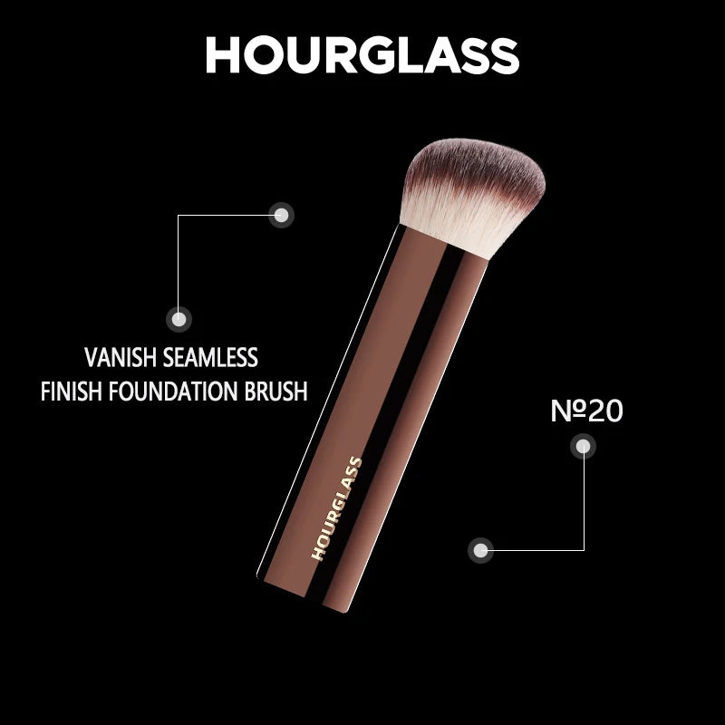 Seamless Finish Foundation Makeup Brush - Soft Fiber Face Brush