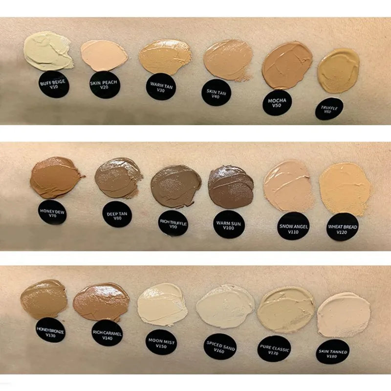 Liquid Foundation Bottle - Long Lasting Full Coverage Makeup with Custom Logo