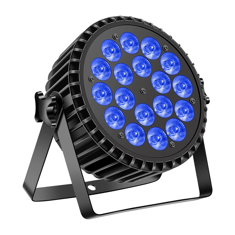 RGBW 200W LED Stage Light with DMX512 - 4 in 1 Effect Disco Party Lighting
