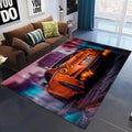 Car Skyline GTR R34 Floor Carpet Rug Non-Slip Home Decor for Living Room