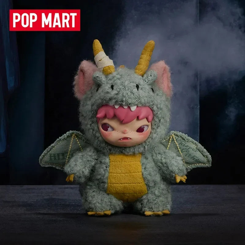 Pop Mart Hirono Mist Walker Plush Doll Pendant Mystery Box Toy Action Figure