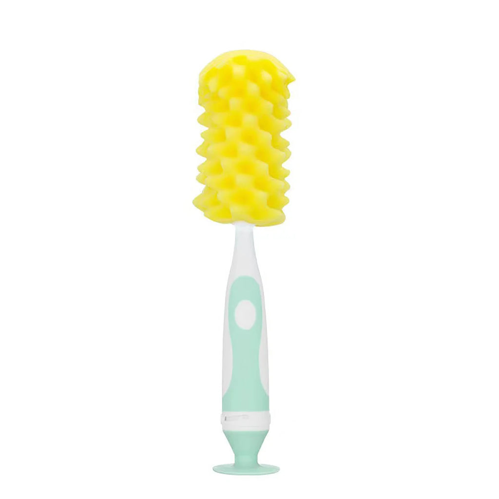 2-in-1 Baby Bottle Cleaner with Nipple Brush and Suction Cup - Soft Touch, Multifunctional