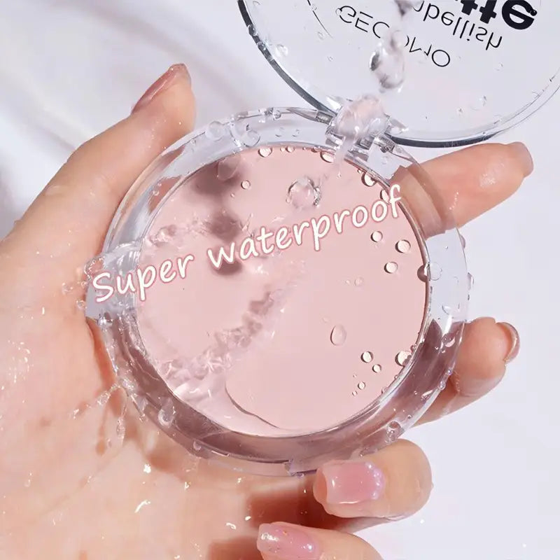 Matte Compact Powder 12H Oil Control & Long Lasting Setting Makeup Translucent