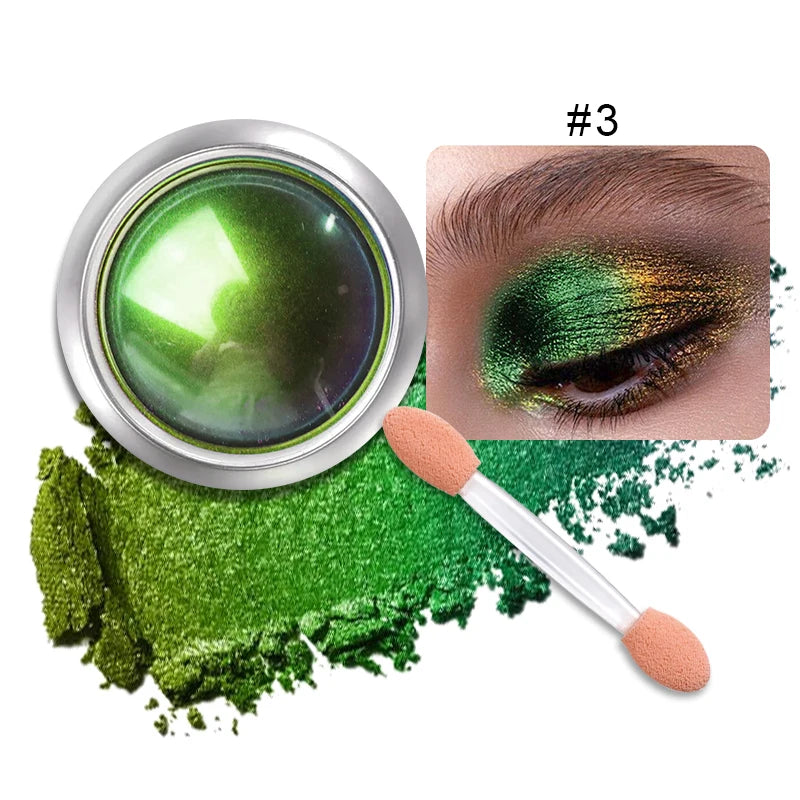 MultiChrome Eyeshadow Powder - Shifting Duochrome & Chameleon Shades