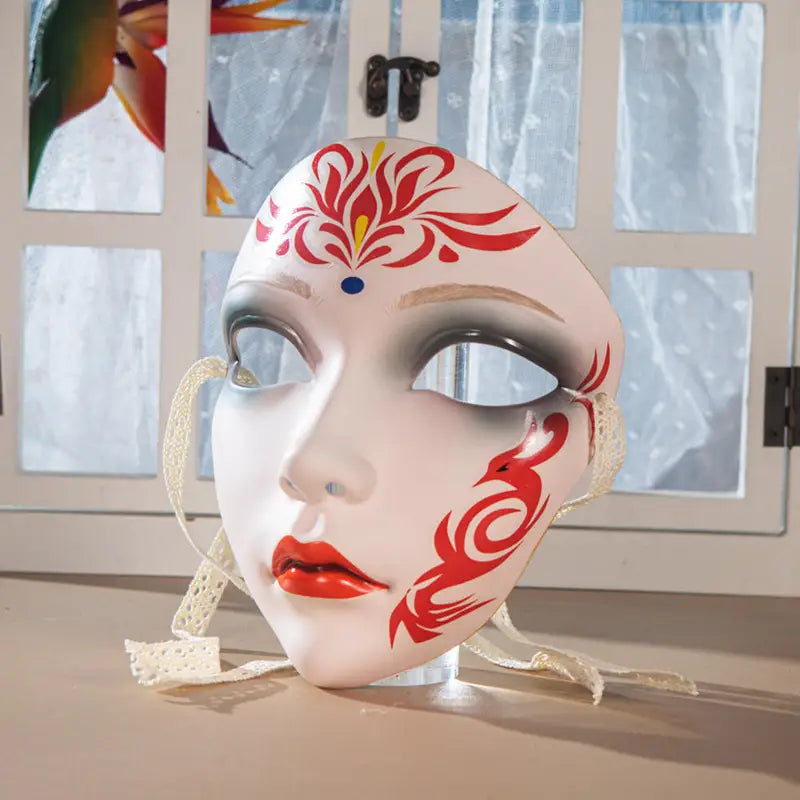Anime Mask Cosplay Party Masquerade Costume Accessories - Hand-Painted Design