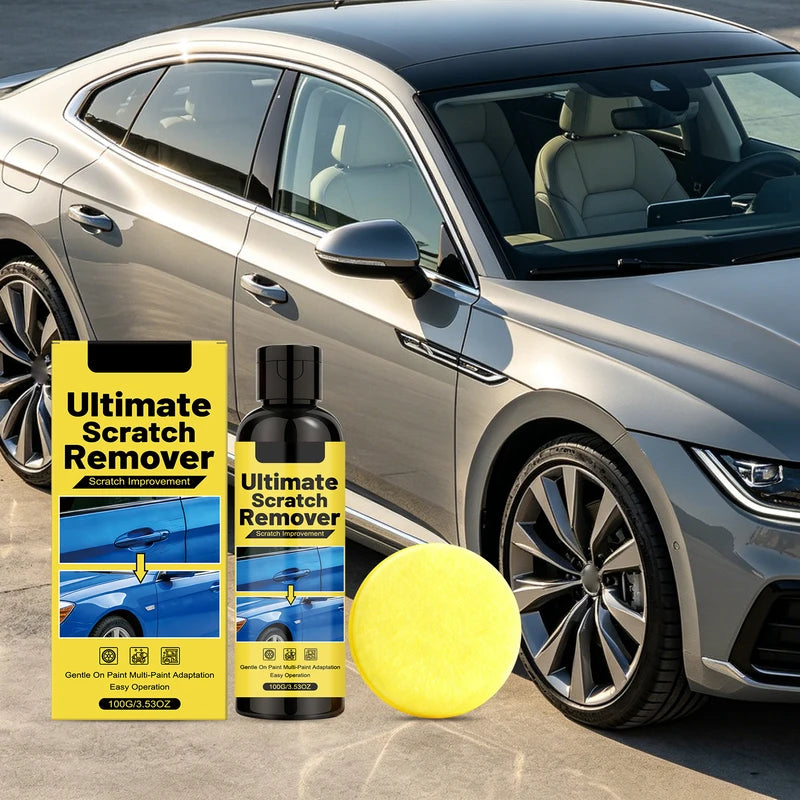 Car Scratch Remover Kit 100g Paint Swirl Polish Wax for Auto Detailing