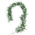Artificial Ivy Hanging Eucalyptus Vine for Indoor Outdoor Garden Wall Decor - 180cm