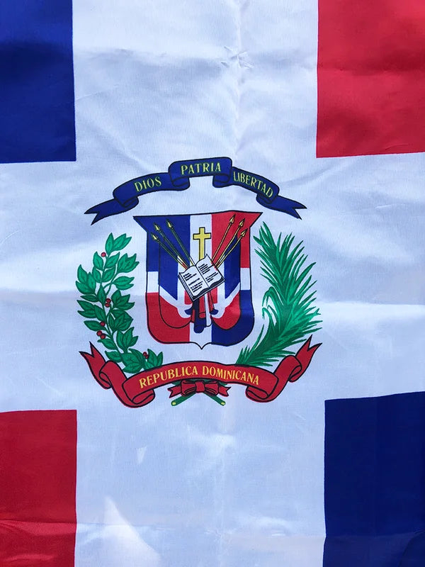Dominican Republic Flag Banner 90x150cm Outdoor Indoor Polyester National Flag