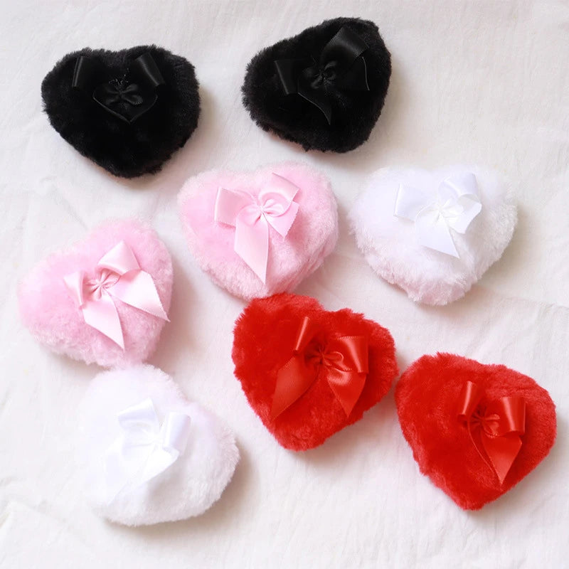 Large Fluffy Powder Puff Makeup Sponge Velour Reusable Face & Body Applicator