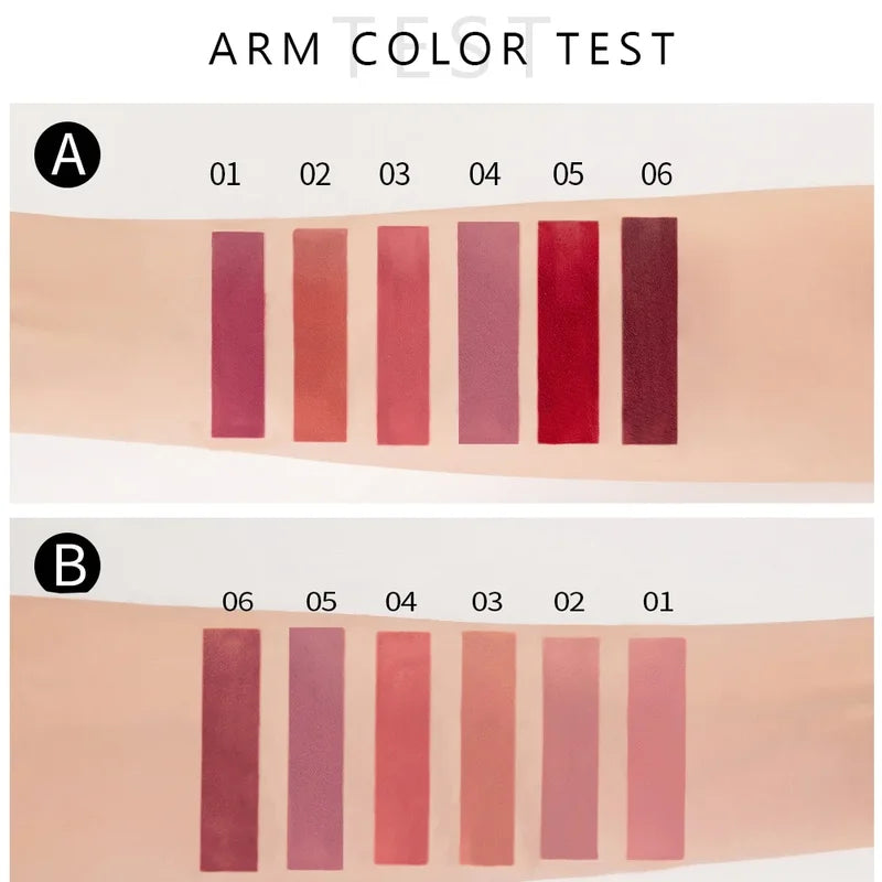Long Lasting Waterproof Matte Lip Gloss Set - Lip Tint & Lipstick Gift Box