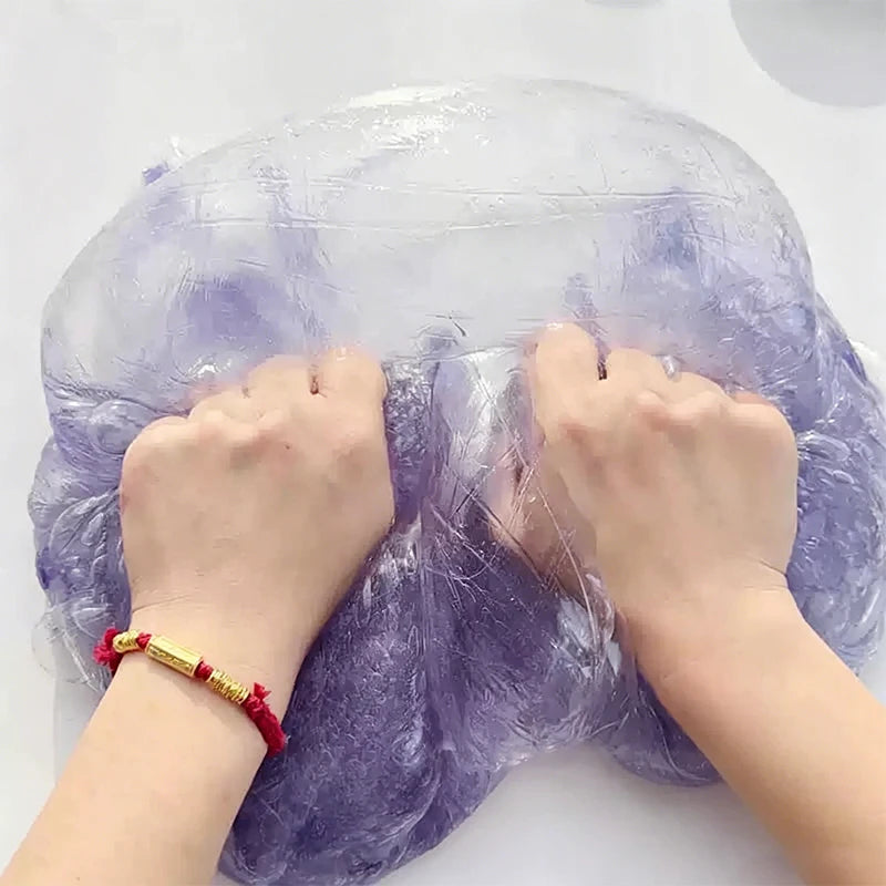 Simulated Water Slime with Bubbles and Fruit Flavors - Stress Relief Toy