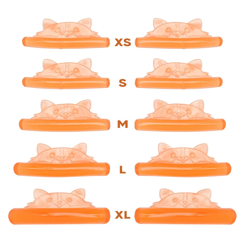 5 Pairs Cat Shape Silicone Lash Lift Pads for Eyelash Extensions and Perming