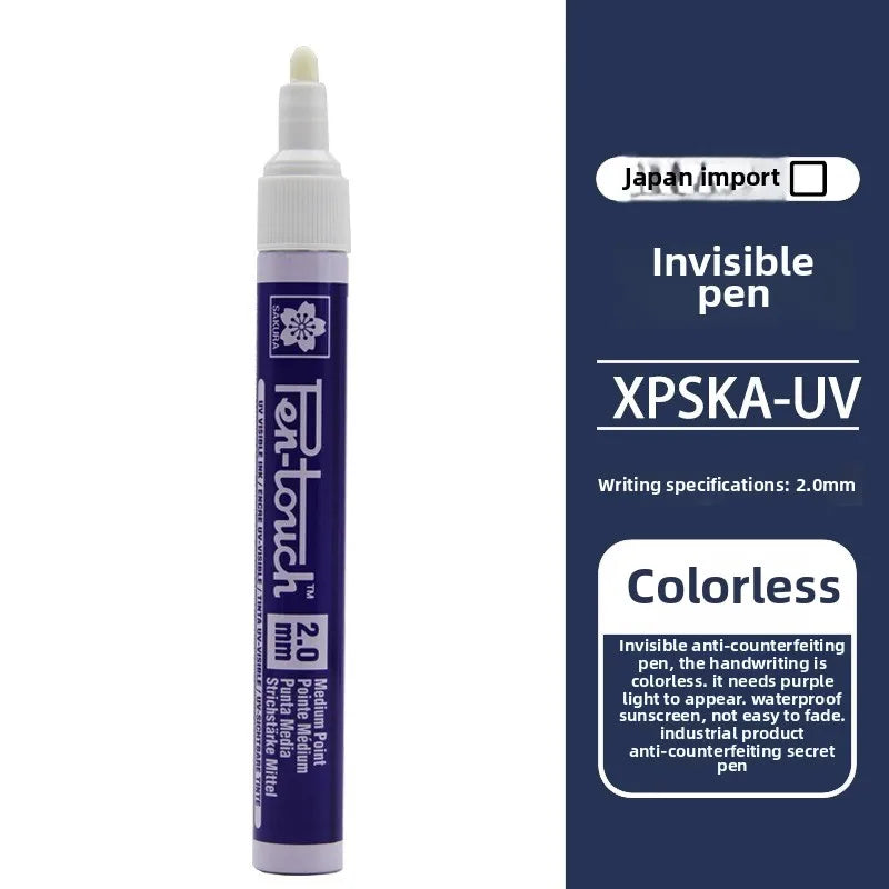 Oily UV Marking Pen Waterproof Industrial Ink Marker 0.7-2.0mm