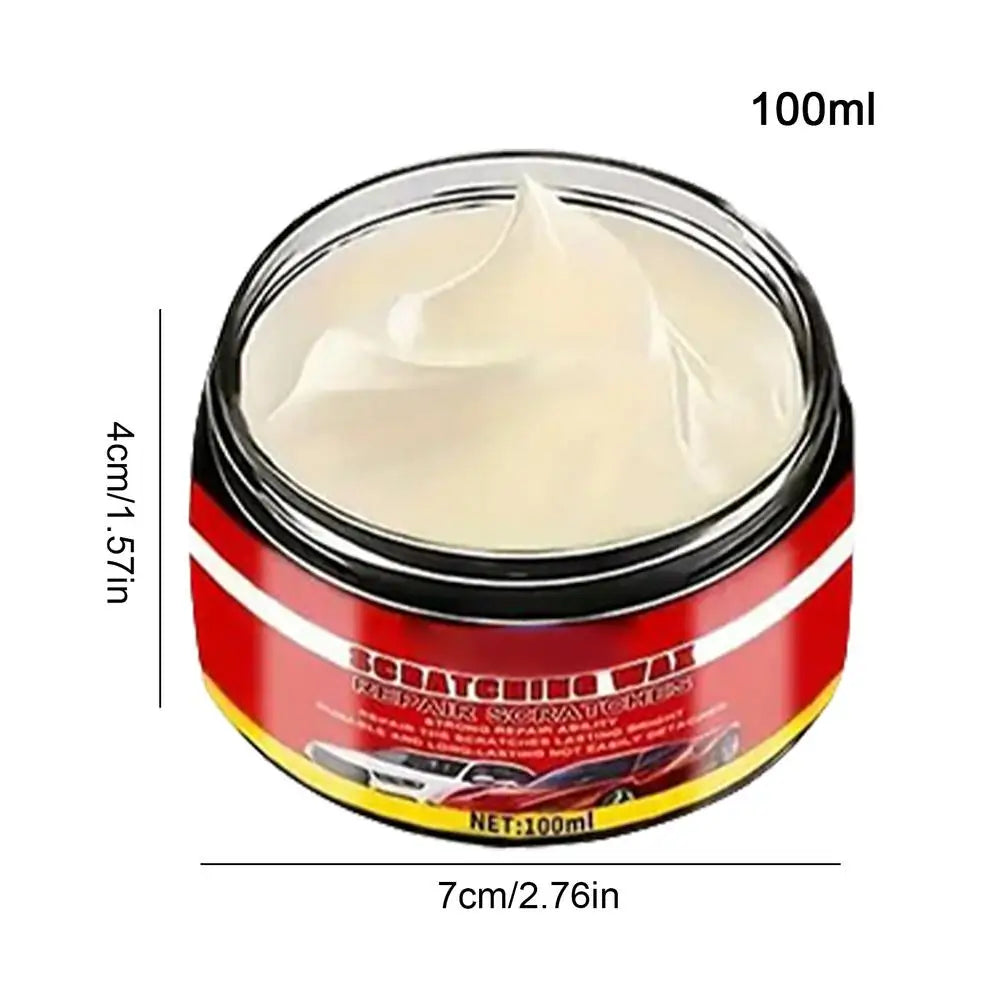 100ml Car Scratch Remover with Sponge - Auto Paint Scratch Repair & Polishing