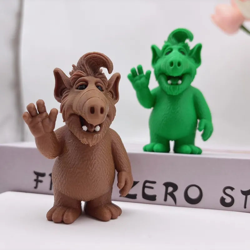 3D Alien Waving Decoration Ornament - Furry Garden & Home Sculpture