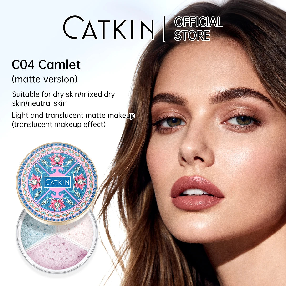 Loose Setting Powder for Oil Control & Poreless Finish - Suitable for All Skin Tones