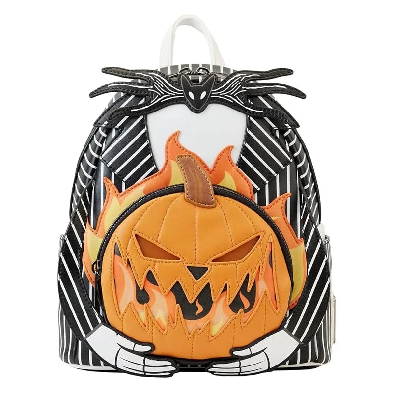 Nightmare Before Christmas Mini Backpack PU Leather Fashion Bag for Women Christmas Gifts