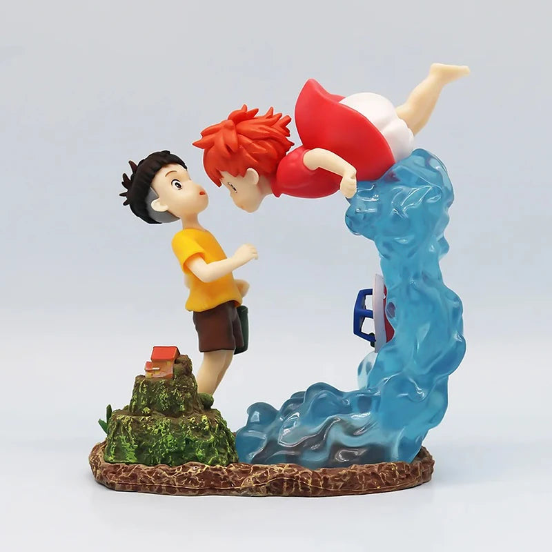 Anime Ponyo Action Figure 15cm Collectible Model for Kids and Fans