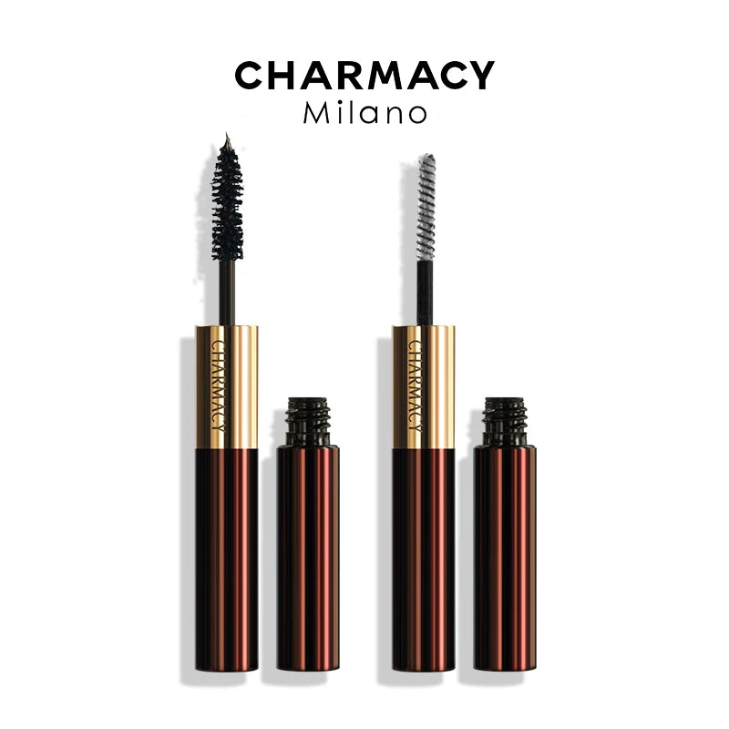 4D Silk Waterproof Mascara - Long Lasting Lengthening Curling Black Eyelash Makeup