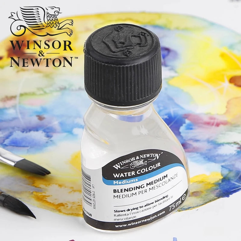 Watercolor Medium Set with Masking Fluid & Granulation Medium - 75ml Art Supplies