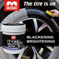 Car Tire Gloss Wax - Rust-Proof, Decontamination & Shine Cream for Tire Care