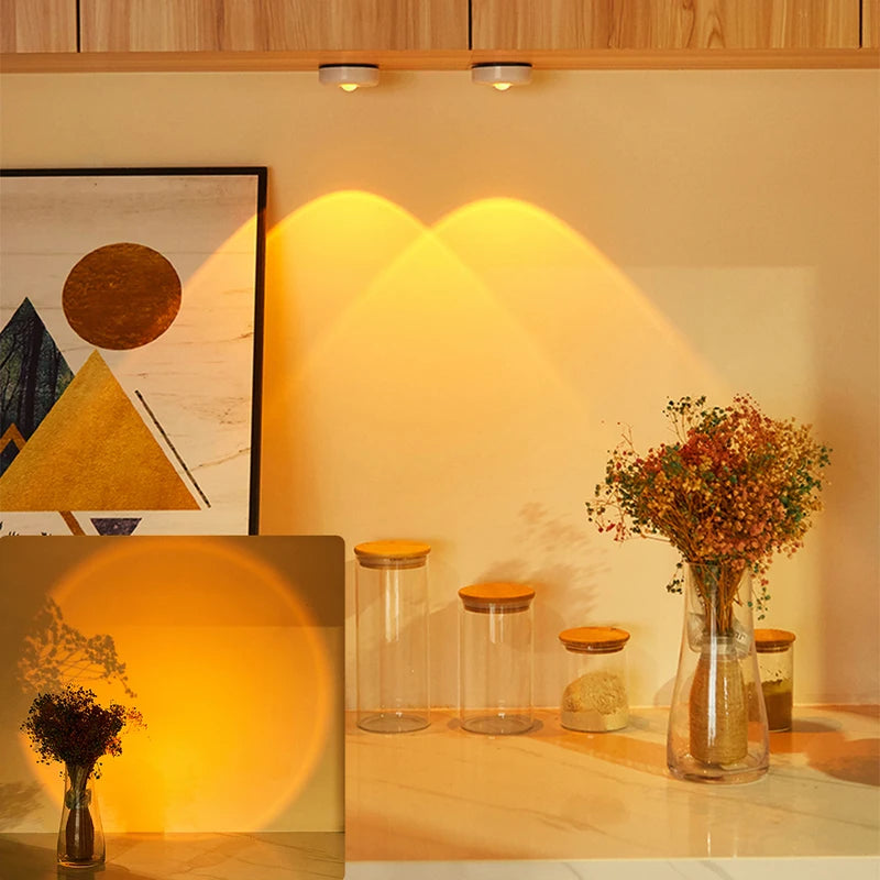 Ambient Night Light Lamp for Bedroom Cabinets Wall Decor Lighting