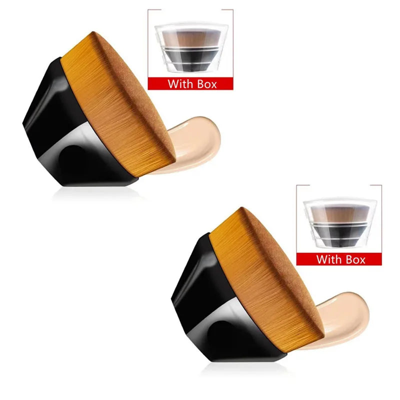Professional Makeup Brush Set - Large Face Powder Blush Foundation Soft Cosmetic Tools