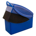 Car Wheel Polishing Sponge Brush with Cover - Tire Detailing Applicator Pads
