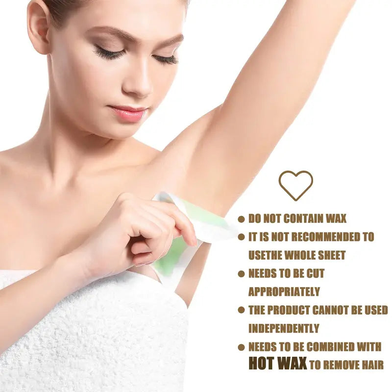 Nonwoven Body Hair Removal Wax Paper Strips Roll - Skin-Friendly, Durable, Wholesale Pack