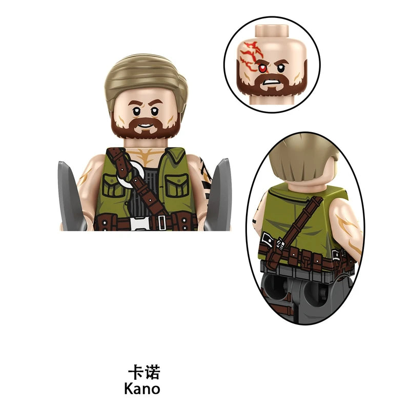 Mini Action Figure Building Blocks Set - Cartoon Movie Doll Playset for Kids
