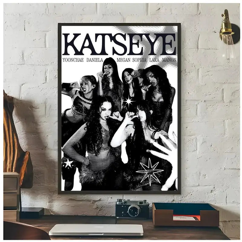 K-Pop Group Trendy Poster Wall Art Decor for Living Room Bedroom Gifts