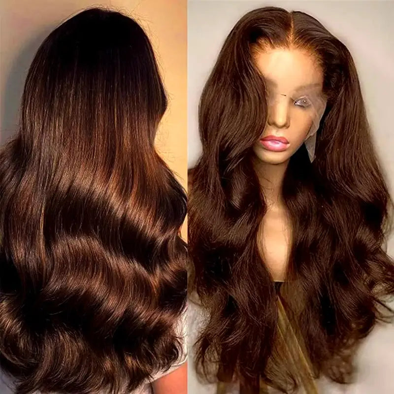 Human Hair Wigs 13x6 Lace Front Body Wave 250 Density for Black Women
