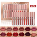 Liquid Lipstick Set 12 Colors Matte Velvet Lip Gloss Waterproof Moisturizing Lip Oil