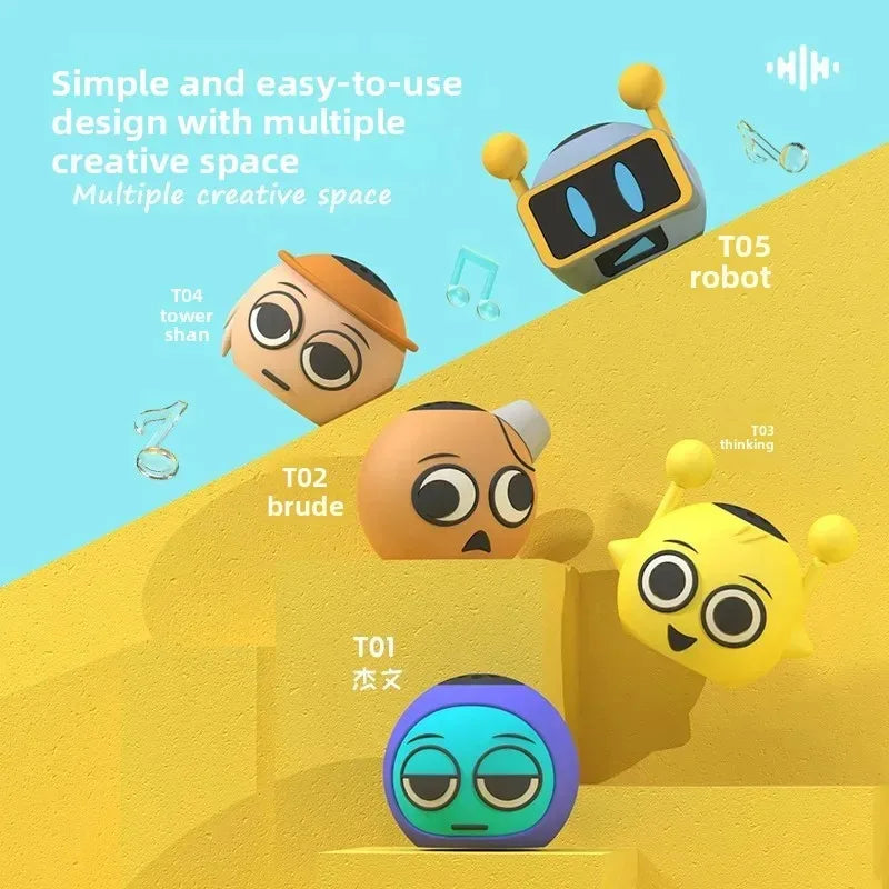 Anime Game Speaker Desktop Soundbox - Wireless Portable Sound Decorations