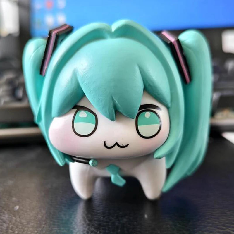 7cm Anime Action Figures - Hatsune Miku PVC Model Toys for Desktop & Gifts