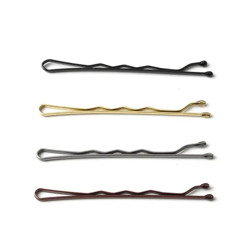50 Pack Women’s U-Shape Hair Clips - Stylish Hairpin Styling Tools in Assorted Colors