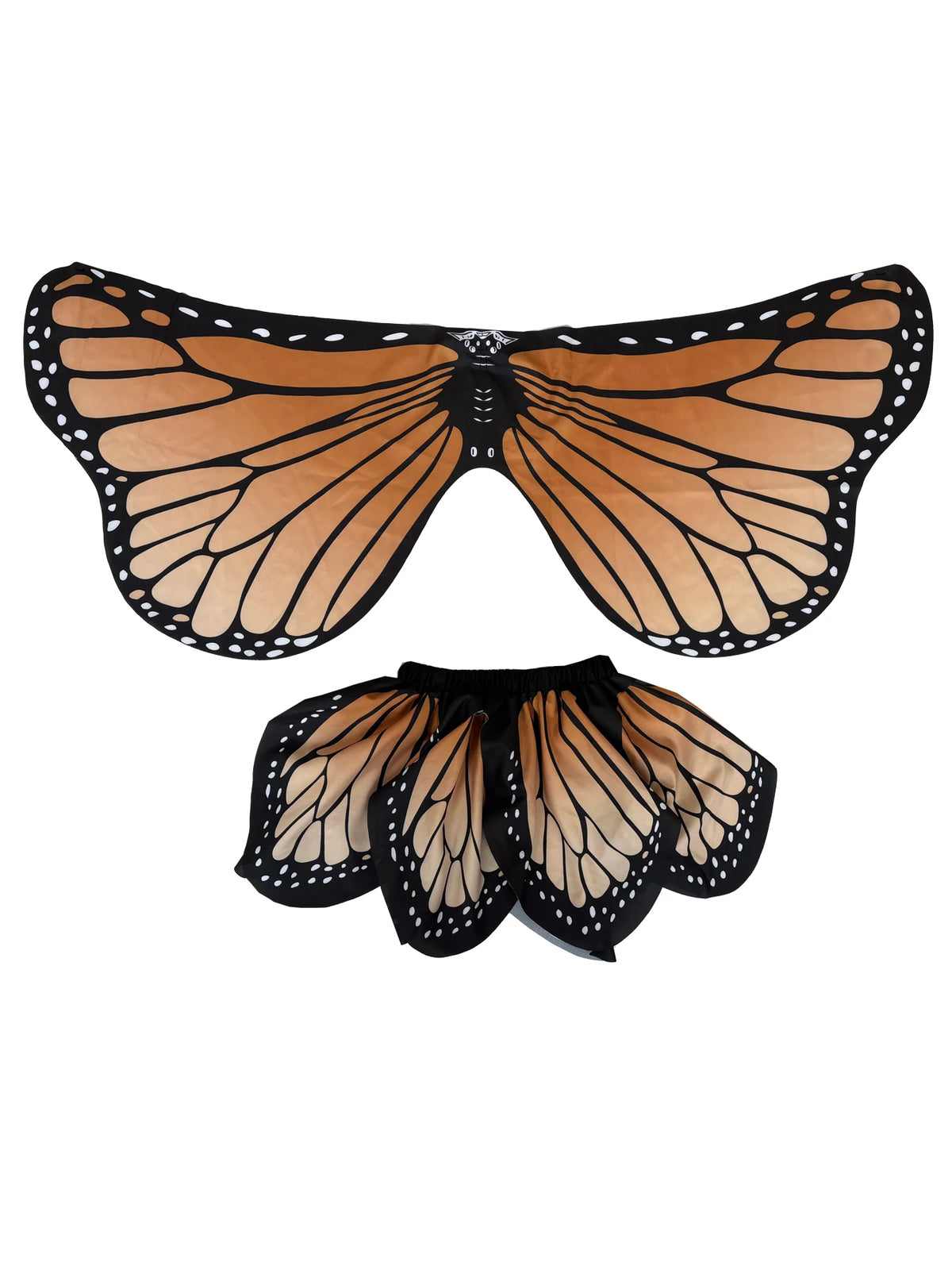 Kids Butterfly Costume with Fairy Wings for Girls Halloween Dress-Up