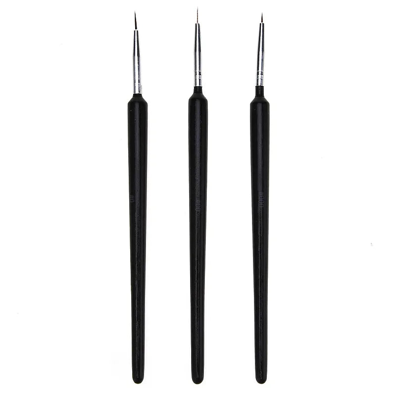 Miniature Art Paint Brush Set - Watercolor, Gouache & Oil Painting Brushes