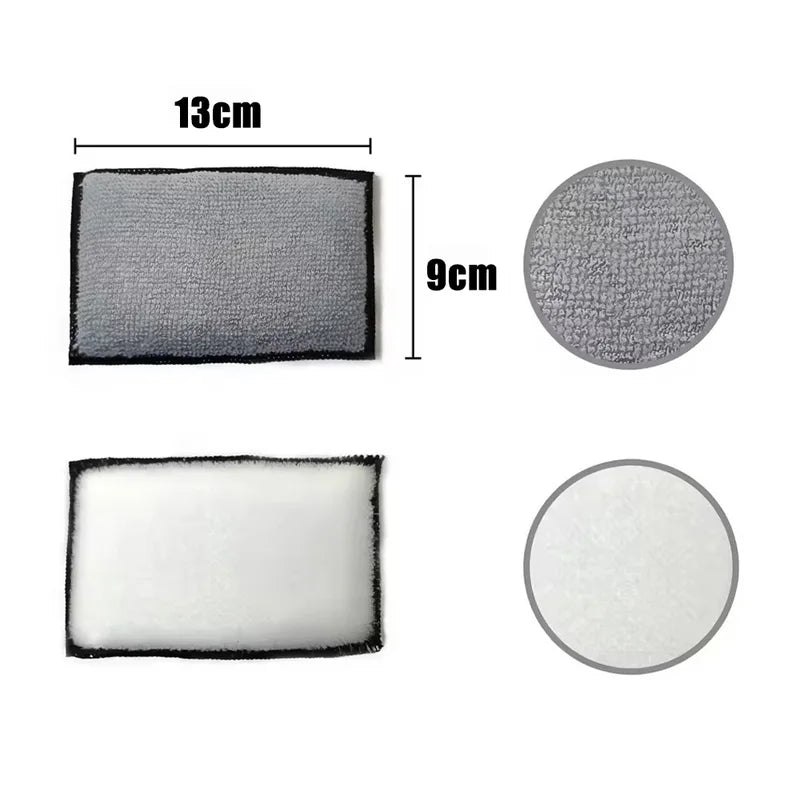 Microfiber Car Cleaning Sponge Double-Sided Soft Wash Cloth for Interior & Exterior Care