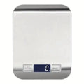 Digital Kitchen Scale 10kg Food Weighing Scale with LCD Display Stainless Steel