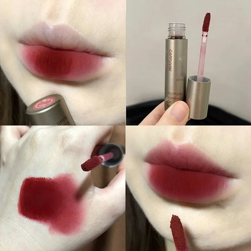 Waterproof Matte Lip Gloss Liquid Lipstick - Smudge Proof, Non-Fade, 3.2g