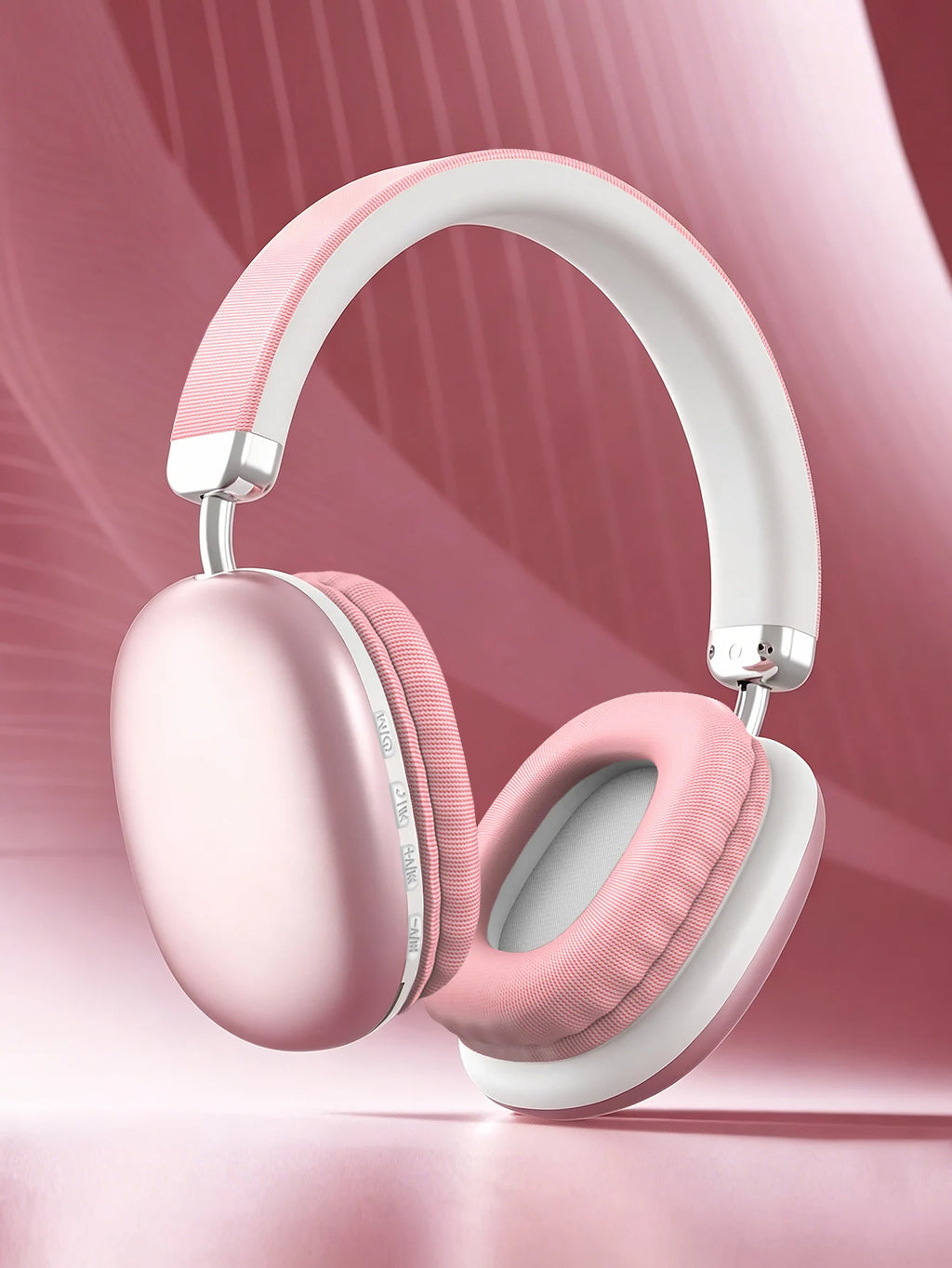 Wireless Over-Ear Headphones with Long Battery Life HiFi Music Gaming Mic for iPhone Android PC